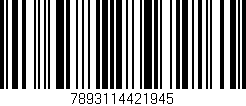 Código de barras (EAN, GTIN, SKU, ISBN): '7893114421945'