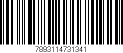Código de barras (EAN, GTIN, SKU, ISBN): '7893114731341'