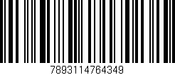 Código de barras (EAN, GTIN, SKU, ISBN): '7893114764349'
