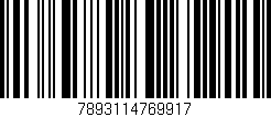 Código de barras (EAN, GTIN, SKU, ISBN): '7893114769917'