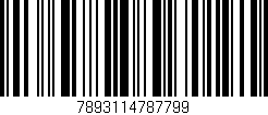 Código de barras (EAN, GTIN, SKU, ISBN): '7893114787799'