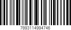 Código de barras (EAN, GTIN, SKU, ISBN): '7893114994746'