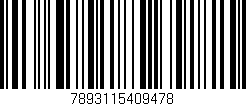 Código de barras (EAN, GTIN, SKU, ISBN): '7893115409478'