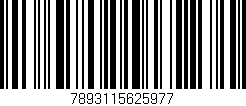 Código de barras (EAN, GTIN, SKU, ISBN): '7893115625977'