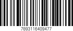 Código de barras (EAN, GTIN, SKU, ISBN): '7893116409477'