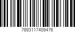 Código de barras (EAN, GTIN, SKU, ISBN): '7893117409476'