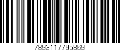 Código de barras (EAN, GTIN, SKU, ISBN): '7893117795869'