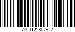 Código de barras (EAN, GTIN, SKU, ISBN): '7893122607577'