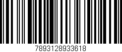 Código de barras (EAN, GTIN, SKU, ISBN): '7893128933618'