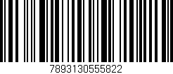 Código de barras (EAN, GTIN, SKU, ISBN): '7893130555822'