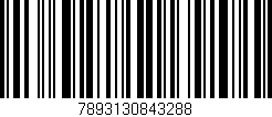 Código de barras (EAN, GTIN, SKU, ISBN): '7893130843288'
