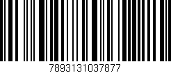 Código de barras (EAN, GTIN, SKU, ISBN): '7893131037877'