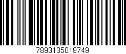 Código de barras (EAN, GTIN, SKU, ISBN): '7893135019749'