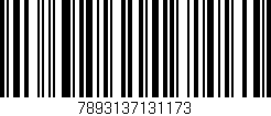 Código de barras (EAN, GTIN, SKU, ISBN): '7893137131173'
