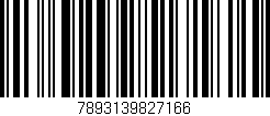Código de barras (EAN, GTIN, SKU, ISBN): '7893139827166'