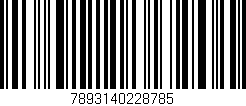 Código de barras (EAN, GTIN, SKU, ISBN): '7893140228785'