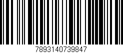 Código de barras (EAN, GTIN, SKU, ISBN): '7893140739847'