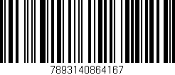 Código de barras (EAN, GTIN, SKU, ISBN): '7893140864167'