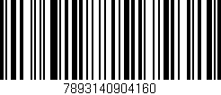 Código de barras (EAN, GTIN, SKU, ISBN): '7893140904160'