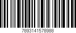 Código de barras (EAN, GTIN, SKU, ISBN): '7893141578988'