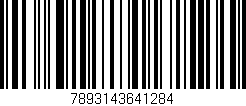 Código de barras (EAN, GTIN, SKU, ISBN): '7893143641284'