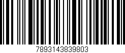 Código de barras (EAN, GTIN, SKU, ISBN): '7893143839803'