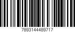 Código de barras (EAN, GTIN, SKU, ISBN): '7893144489717'