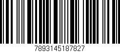 Código de barras (EAN, GTIN, SKU, ISBN): '7893145187827'