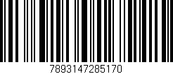 Código de barras (EAN, GTIN, SKU, ISBN): '7893147285170'