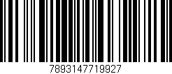 Código de barras (EAN, GTIN, SKU, ISBN): '7893147719927'