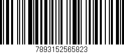 Código de barras (EAN, GTIN, SKU, ISBN): '7893152565823'