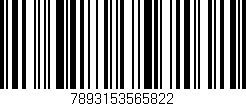 Código de barras (EAN, GTIN, SKU, ISBN): '7893153565822'