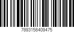 Código de barras (EAN, GTIN, SKU, ISBN): '7893156409475'