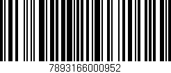 Código de barras (EAN, GTIN, SKU, ISBN): '7893166000952'