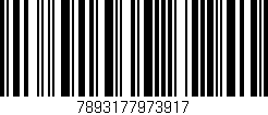 Código de barras (EAN, GTIN, SKU, ISBN): '7893177973917'
