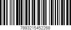 Código de barras (EAN, GTIN, SKU, ISBN): '7893215452268'