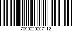 Código de barras (EAN, GTIN, SKU, ISBN): '7893220207112'