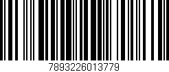 Código de barras (EAN, GTIN, SKU, ISBN): '7893226013779'
