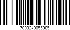 Código de barras (EAN, GTIN, SKU, ISBN): '7893249055985'