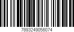 Código de barras (EAN, GTIN, SKU, ISBN): '7893249056074'