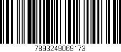 Código de barras (EAN, GTIN, SKU, ISBN): '7893249069173'