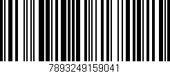 Código de barras (EAN, GTIN, SKU, ISBN): '7893249159041'