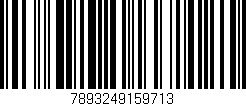 Código de barras (EAN, GTIN, SKU, ISBN): '7893249159713'