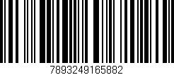 Código de barras (EAN, GTIN, SKU, ISBN): '7893249165882'