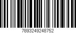 Código de barras (EAN, GTIN, SKU, ISBN): '7893249248752'
