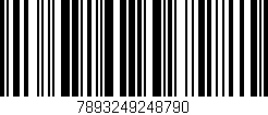 Código de barras (EAN, GTIN, SKU, ISBN): '7893249248790'