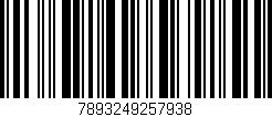 Código de barras (EAN, GTIN, SKU, ISBN): '7893249257938'