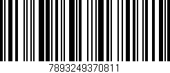 Código de barras (EAN, GTIN, SKU, ISBN): '7893249370811'