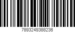 Código de barras (EAN, GTIN, SKU, ISBN): '7893249388236'