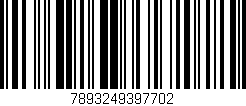 Código de barras (EAN, GTIN, SKU, ISBN): '7893249397702'